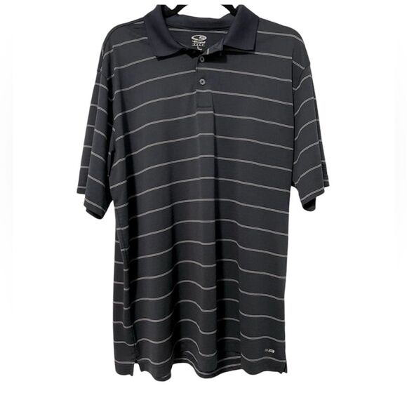 C9 By Champion Duo Dry Navy Blue Golf‎ Polo Short Sleeve Shirt Size Large - Picture 1 of 6